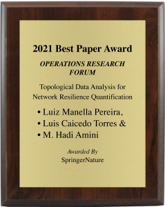 Best Journal Paper Award, Springer Nature Operations Research Forum Journal